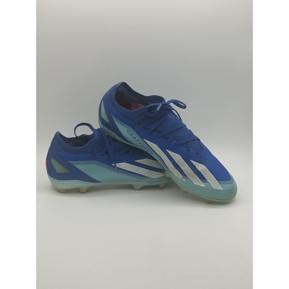 Adidas X Crazyfast.2 Firm Ground Blue White Soccer Cleat GY7422 Men's Size 11 - Picture 9 of 11